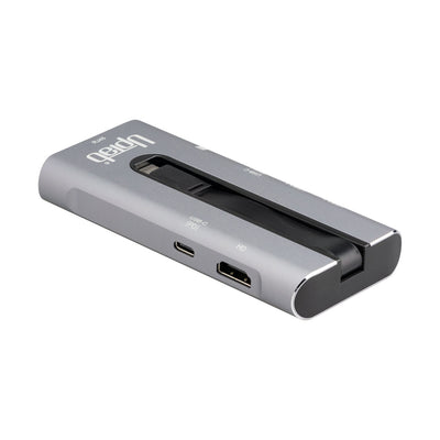 USB-C 3.2 Gen 2 10Gbps 4K 60hz HDR Power Delivery Hub USB 3.2 - Graphite